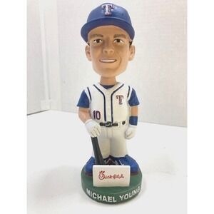 Michael Young Bobblehead 50th Anniversary Sga 8/13/22 Texas Rangers‎